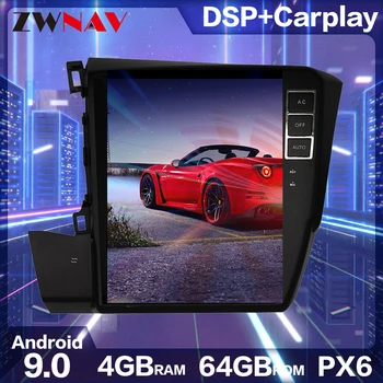 

Android 9.0 px6 Tesla style Car DVD Player GPS Navigation For Honda Civic 2012 Head Unit Multimedia player tape recorder Stereo