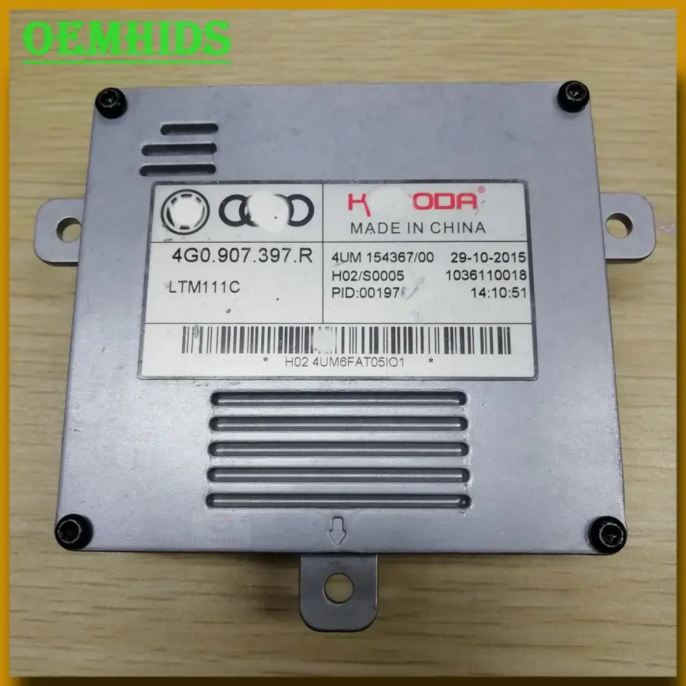 4G0907397R H02 S0005 OEM светодиодный модуль DRL LightT 1 шт. б/у Оригинальный оригинальный блок
