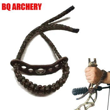 

1pcs Archery Camo Braided Bow Slings for Compound Bow Wrist Strap Accessories for Hunting shooting Crossbow Accessories
