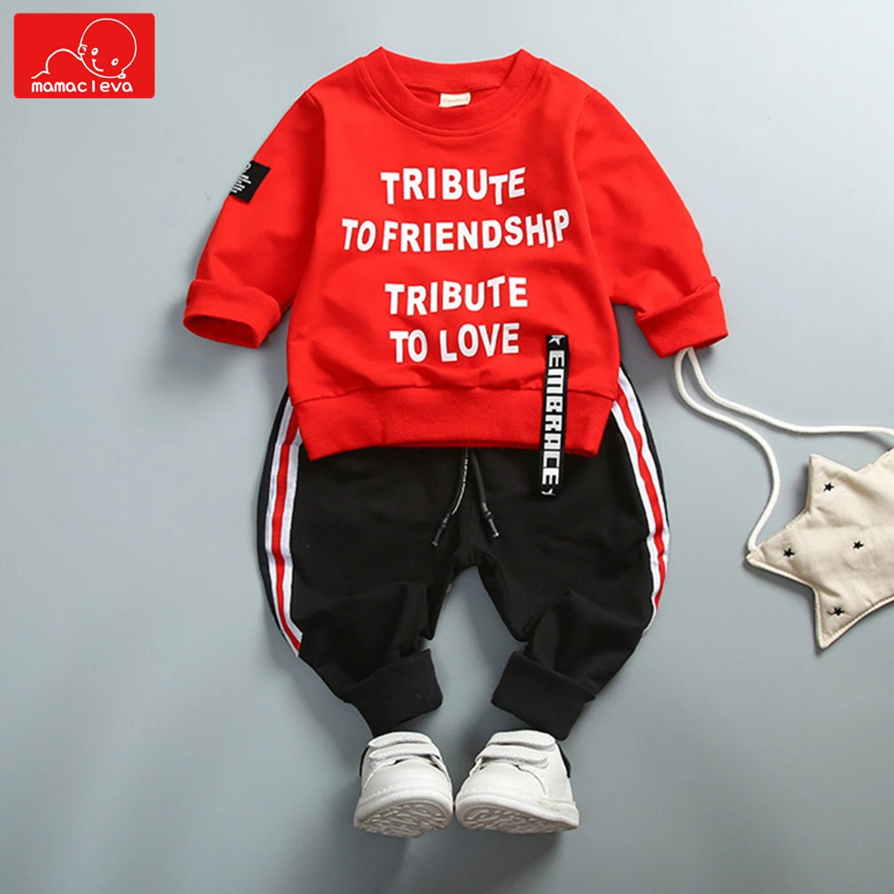 

autumn spring baby kids clothing set kids sweatshirt + pants children sports clothes set sportswear baby boys girls tracksuit