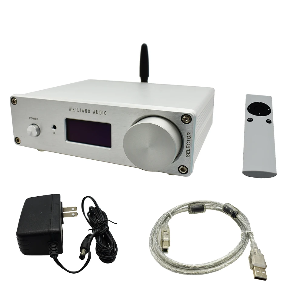 Двойной AK4493EQ DSD DAC Bluetooth 5 0 APTX HD беспроводной плеер коаксиальное волокно поддержка