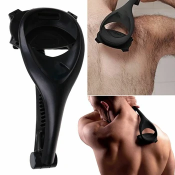 

Men Back Shaver Back Hair Shaver Two Head Blade Foldable Trimmer Body Leg Razor Long Handle Removal Razors