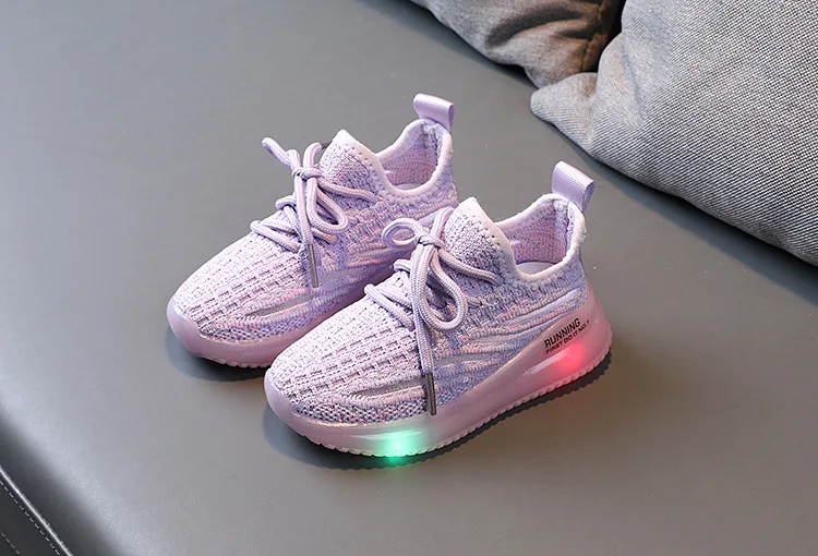 best children's shoes Size 21-30 Children Luminous Shoes Sport Baby Girls Shoes Anti-Slippery Sneakers basket clignotante enfant Shining Sneakers boy sandals fashion