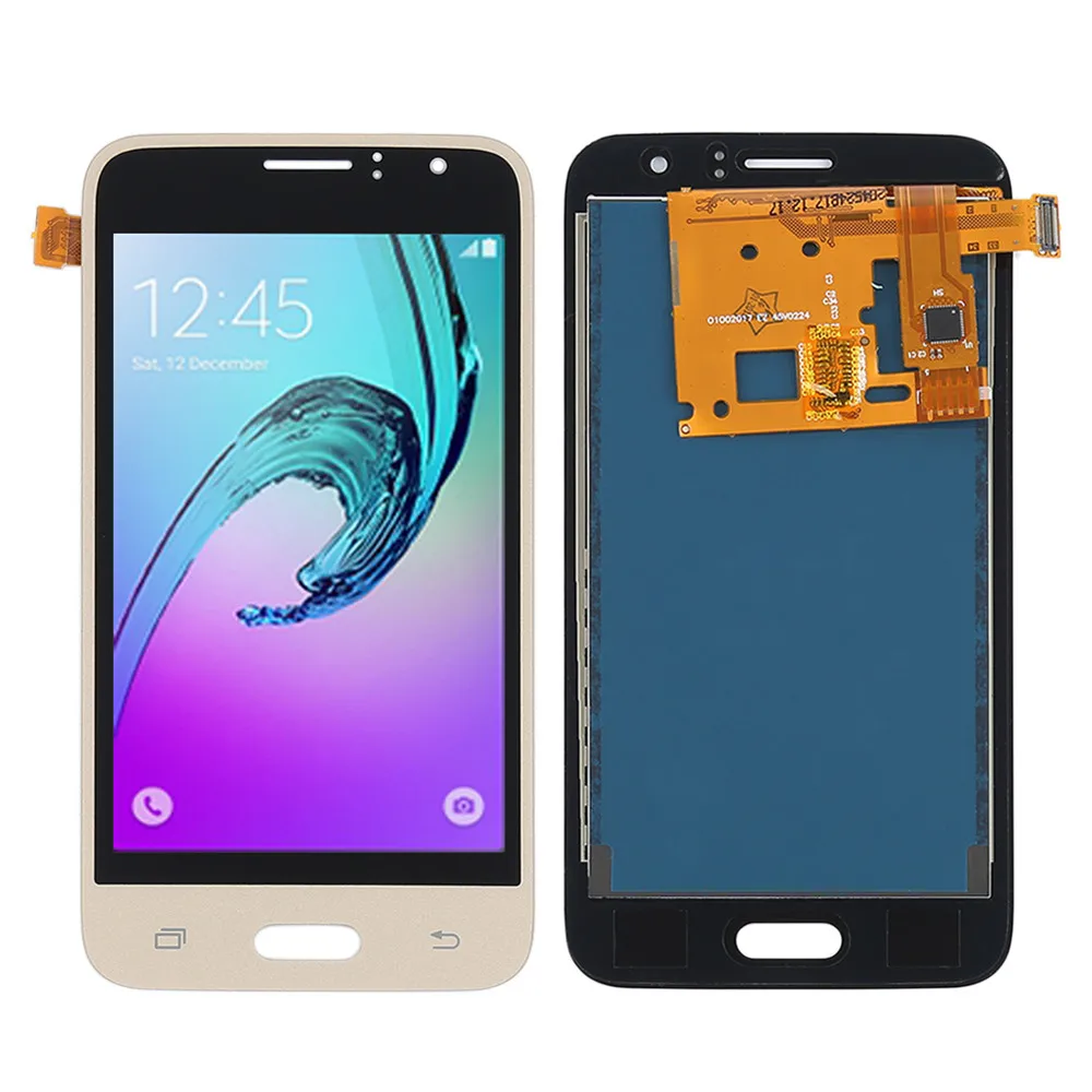 AAA для samsung GALAXY J1 lcd J120 J120f J120M J120H дисплей сенсорный экран дигитайзер дисплей j120f lcd для samsung j120f lcd - Цвет: Gold lcd only