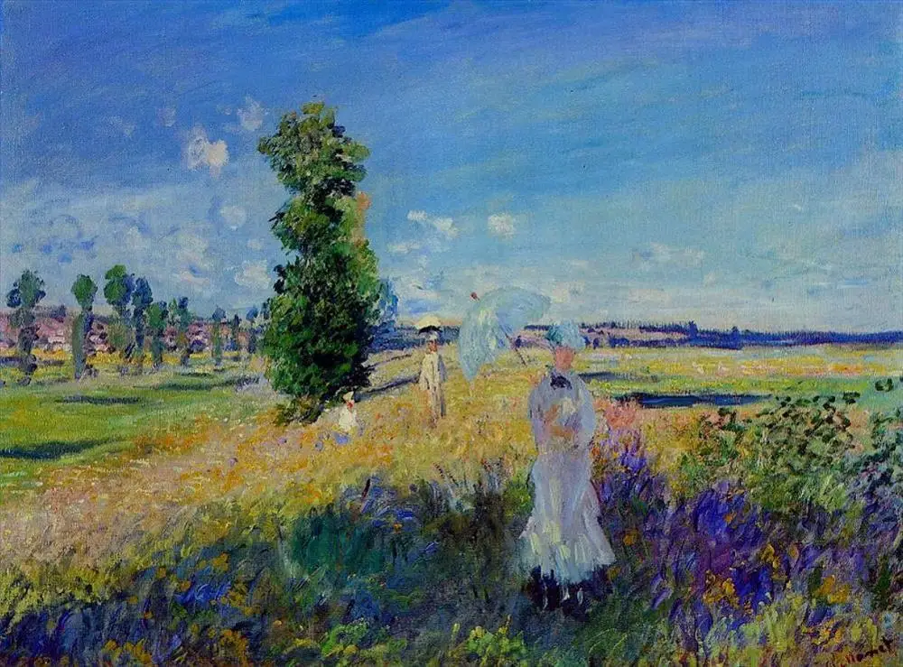 13 15 художественных картин ручной работы-Canal Amsterdam Claude Monet пейзаж городской пейзаж-картина маслом на холсте-дешевый домашний декор качество - Цвет: 13