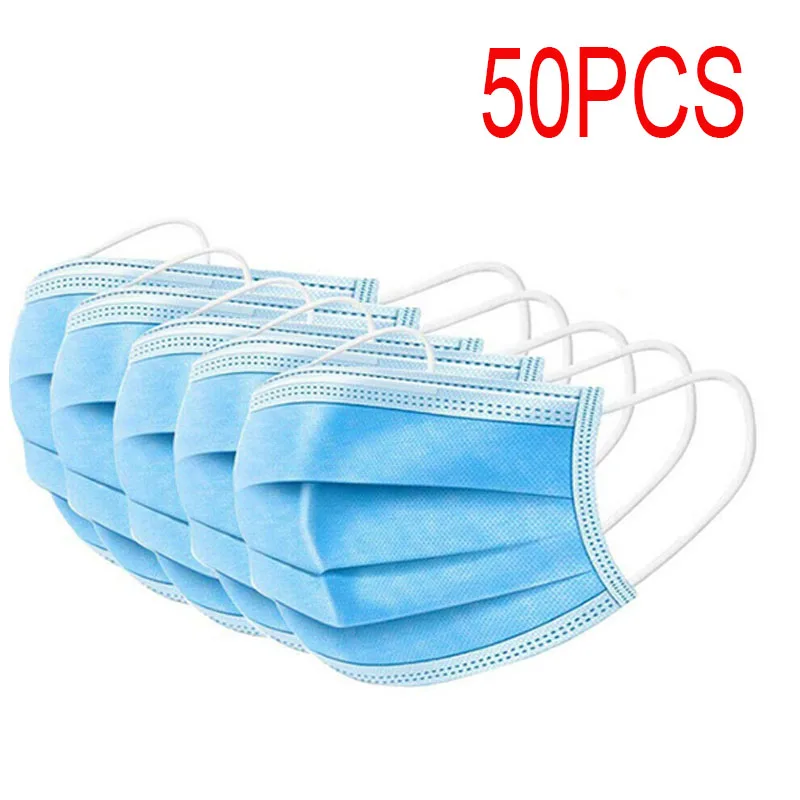 

3 Layer filter Masks anti virus disposable face mask non-surgical civilian mask