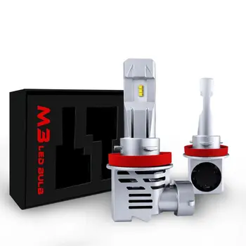 

ZES CSP chips h7 led Bulb 9005 HB3 LED 9006 HB4 Lamp car headlight h11 H8 H9 Fog Light 6500k