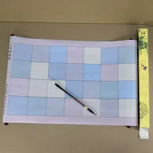 Venda quente reutilizável escrita cor chinesa pano mágico água papel caligrafia tecido livro caderno