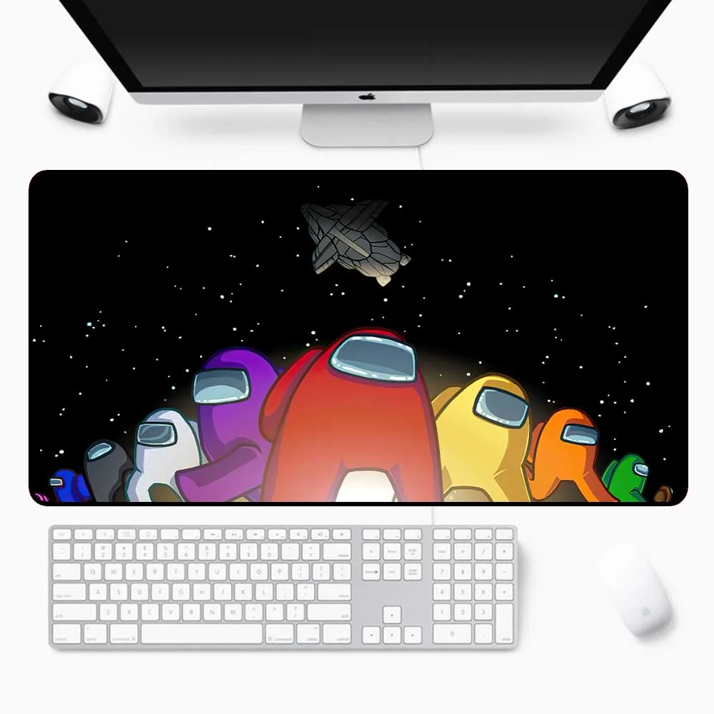

XGZ Among Us Gamer Mouse Pad XXL Cartoon Player Mouse Pad Laptop Office Keyboard Pad Waterproof Mouse Pad Desktop Pad Desk Mat