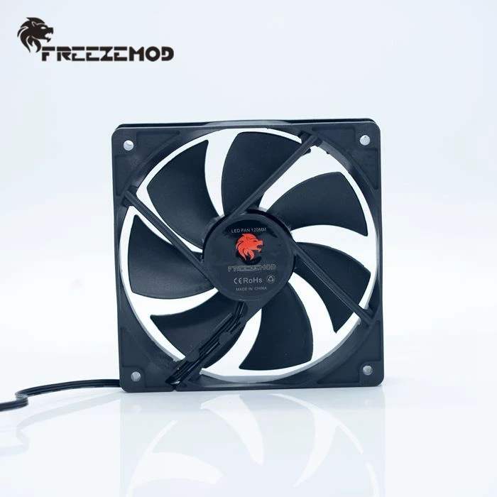 navigation teenager The guests FREEZEMOD radiator fan computer water cooling industrial instrument fan  black frame colorless 12CM. FAN WD12|Fans & Cooling| - AliExpress