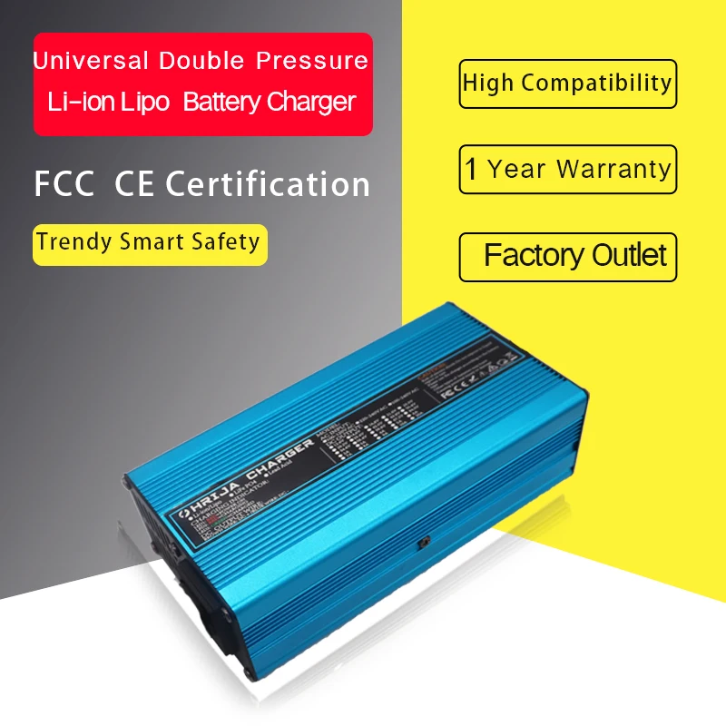 16.8V 10A Charger Smart Aluminum Shell Suitable For 4S 14.8V Lithium Ion Battery Balance Car Electric Vehicle Sweeper Robot | Электроника