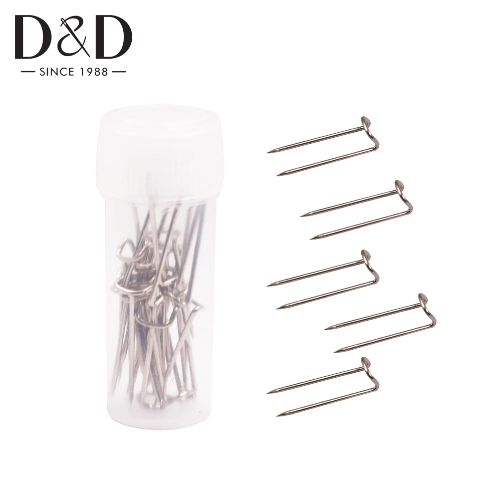 20pcsboxUPinStainlessSteelPinsforJewelryDisplayPinsSilver