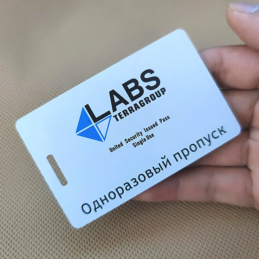 Key Card Accessories TerraGroup Labs Escape From Tarkov Key Card Access Card Red Blue Yellow Violet Area 21ws #11sr