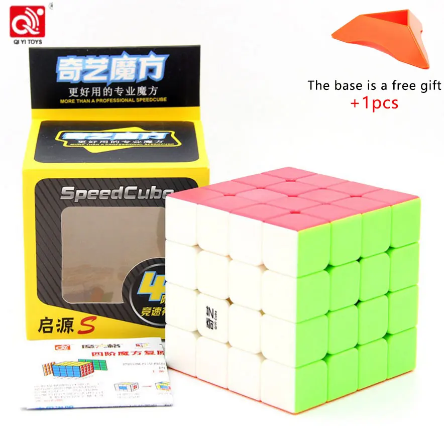 Новый QiYi Qi Yuan S 4x4 волшебный куб головоломка скоростной игрушки без наклеек 4x4x4 |