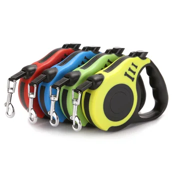 

Pet Portable Nylon Dog Leash 3-5M Automatic Retractable Dog Walking Leash SmallMedium Chain Traction Rope Lead Belt Pet Supplies