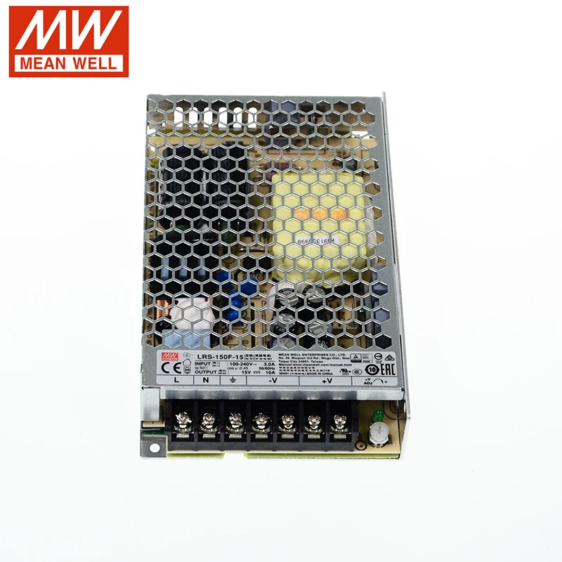 Бренд MEAN WELL представляет LRS-150F 150W импульсный источник Питание 5V 12V 15V 24V 36V 48V Meanwell Мощность блок трансформатор заменить NES/RS-150