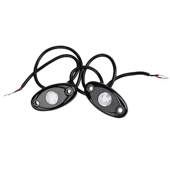 

2X 9W Undercar Light Adjustment Atmosphere Chassis for Car Truck ATV UTV Boat Offroad Car