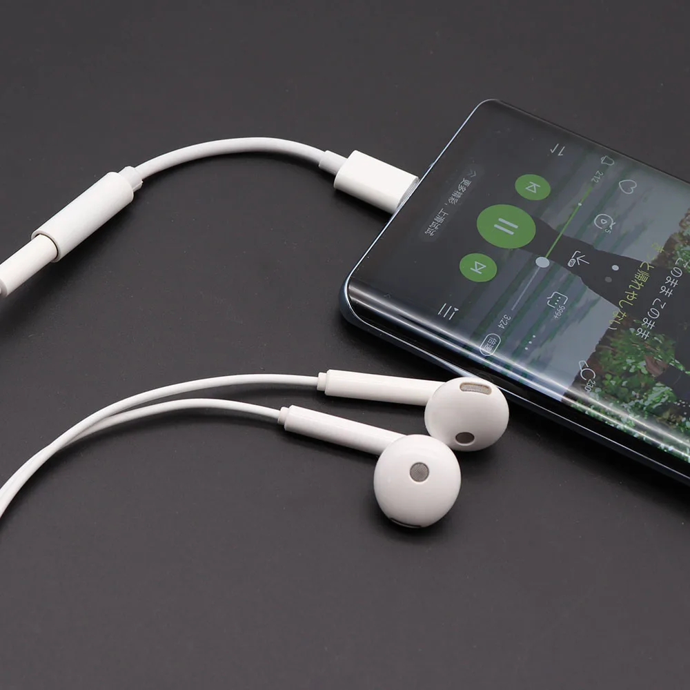 Usb type-C до 3,5 мм разъем для наушников AUX аудио кабель адаптер для samsung для Xiaomi для huawei type C смартфонов