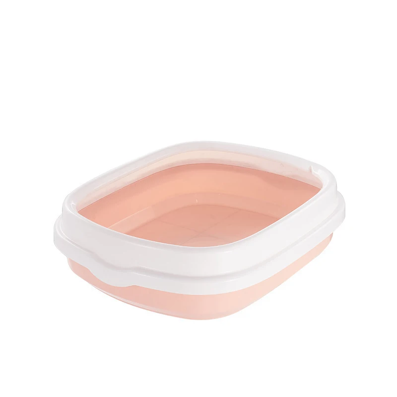 Pet Toilet Bedpan Anti Splash Cats Litter Box Cat Dog Tray with Scoop Kitten Dog Clean Toilette Home Plastic Sand Box Supplies Pet Toilet Bedpan Anti Splash Cats Litter Box Cat Dog Tray with Scoop Kitten Dog Clean Toilette Home Plastic Sand Box Supplies