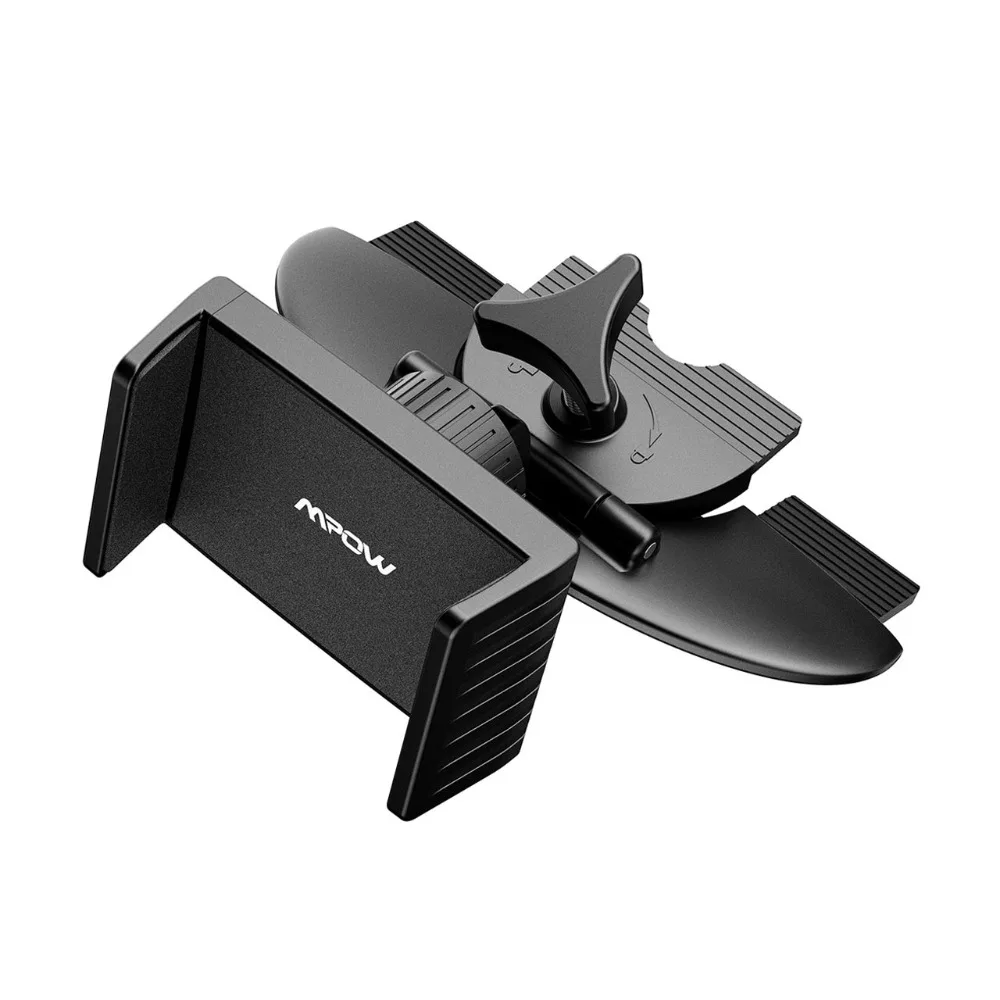 Original MPOW CD Slot Car Mount 360 Degree Universal Phone Holder One-touch Cradle Stand Car Holder for 4.0-6.0 inch Phones GPS (9)