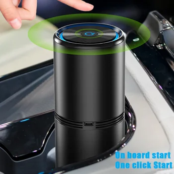 

2019 Air Purifier Small Air Cleaner USB Charging Low Noise Portable Remove Dust for Home Car CSL88