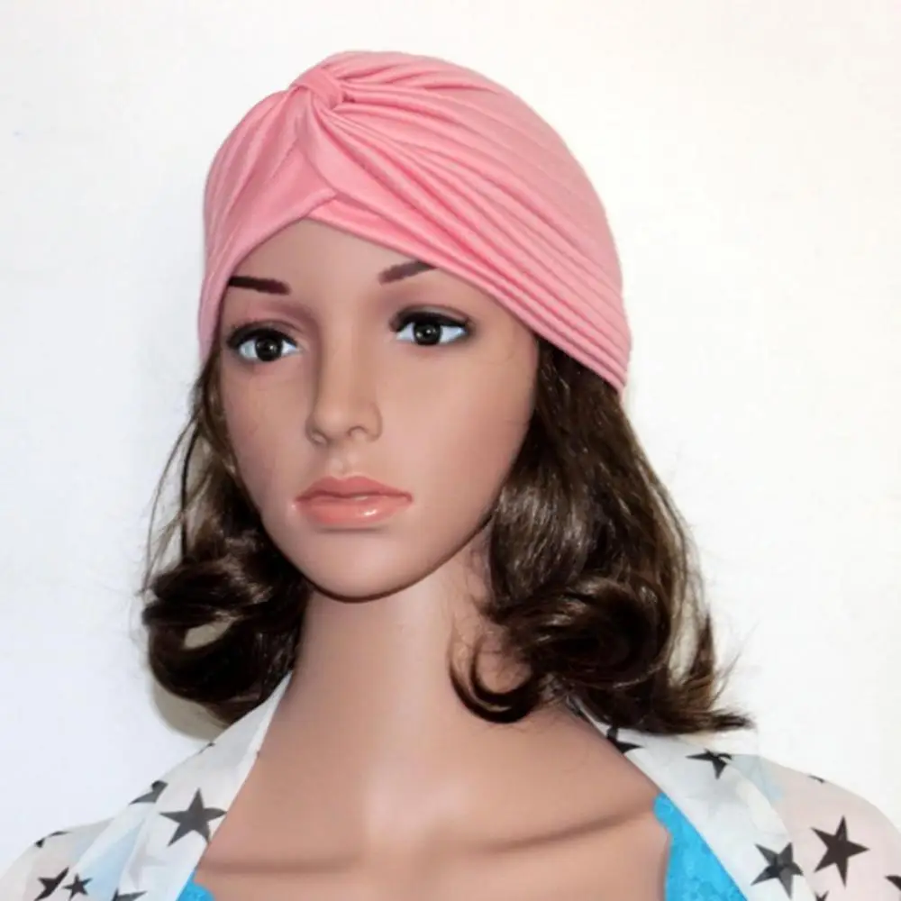 Light Pink 01 Хиджаб для мусульманок, шарф, внутренние шапочки под хиджаб, Женский исламский крест, повязка на голову, тюрбан, повязка на голову, повязка на голову, женские мусульманские хиджаб платок - Цвет: Light Pink 01