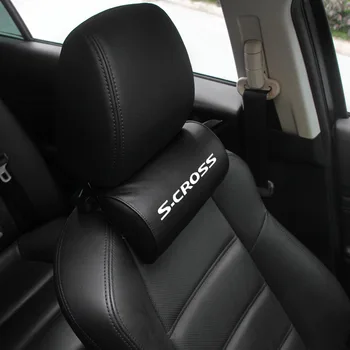 

Car Neck Headrest Pillow FOR Suzuki scross Car Headrest Auto Seat Head Support Neck Protector