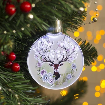 

Light suspension with dynamics "Deer antlers" from batteries 2032 (included), WHITE 4364352