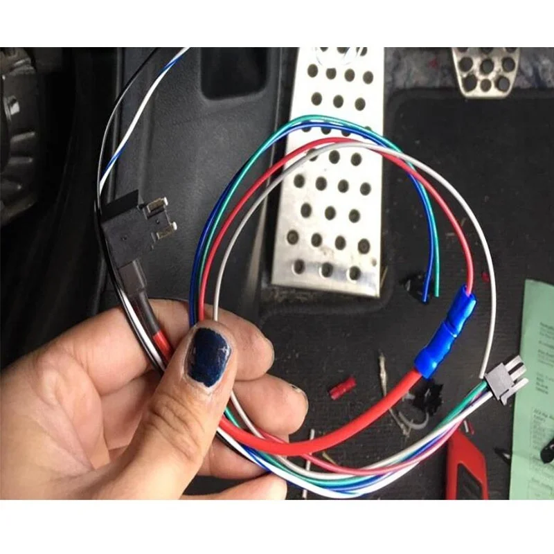 Обжимные клеммы для проводов синие/красные изолированные разъемы электрических