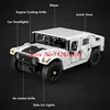 High-Technic 1:12 Hummer Remote Control Off-road Truck 1380PSC DIY Puzzle Assembly Building Bolcks Smilation RC Truck Car Model 2