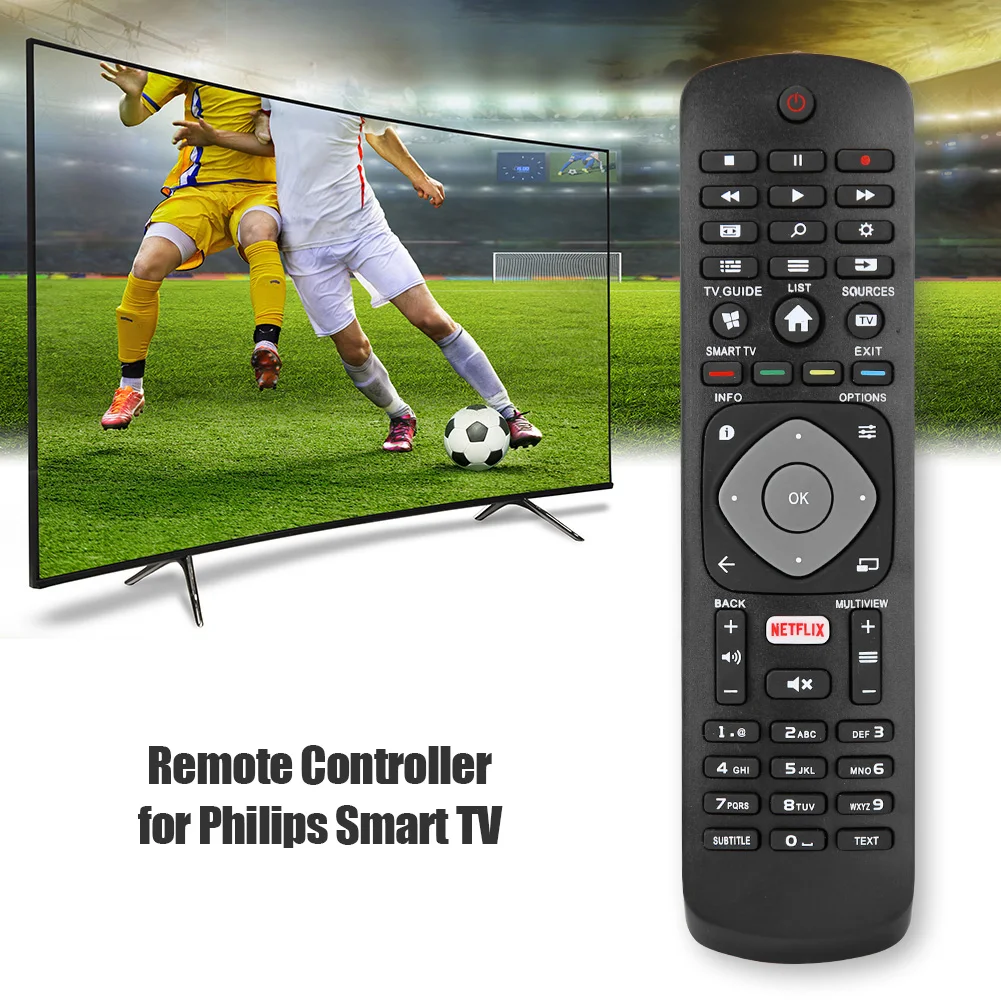 Сменный пульт дистанционного управления для PHILIPS TV с приложением NETFLIX HOF16H303GPD24