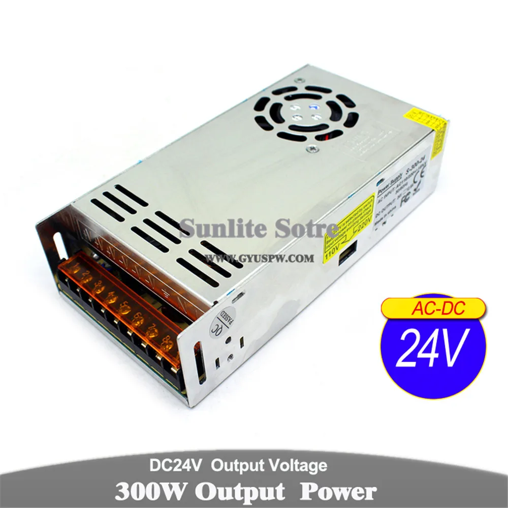 24v300w