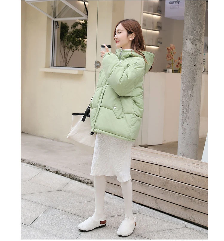 Winter women Parkas coat 2020 casual thicken warm hooded padded jackets Female solid colorful styled outwear snow jacket