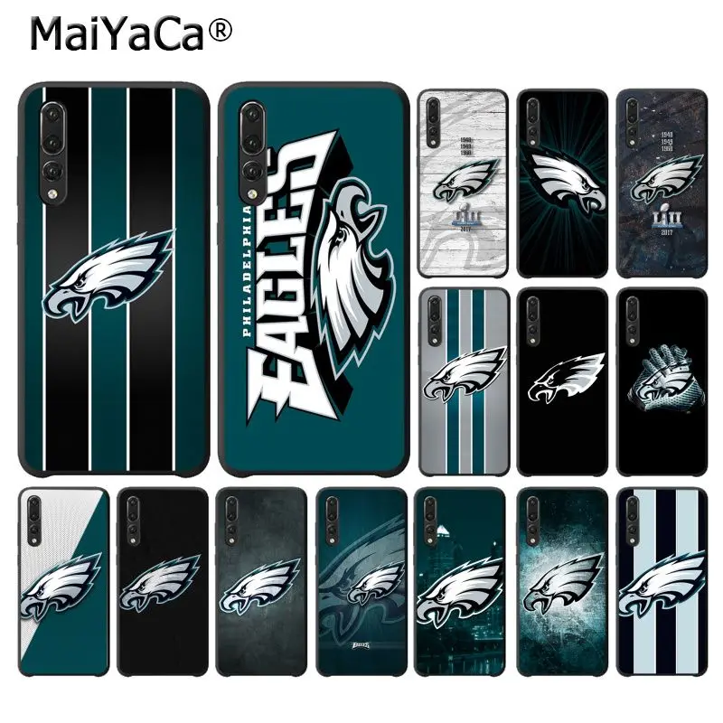 

MaiYaCa Philadelphia Eagles Silicone TPU Soft Phone Case for Huawei P10 plus 20 pro P20 lite mate9 10 lite honor 10 view10 Cover