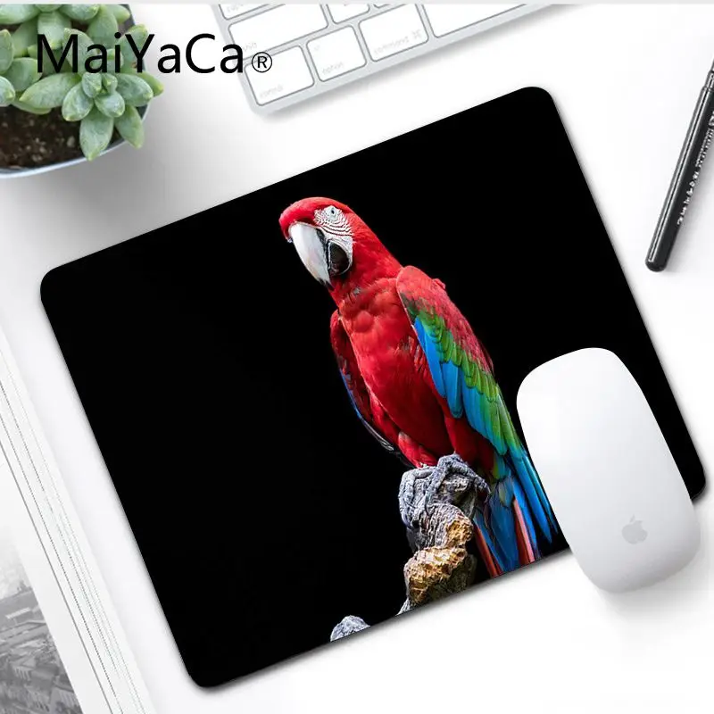 MaiYaCa Parrot DIY дизайн игровой с узором коврик для мыши Комфортный коврик для мыши игровой коврик для мыши