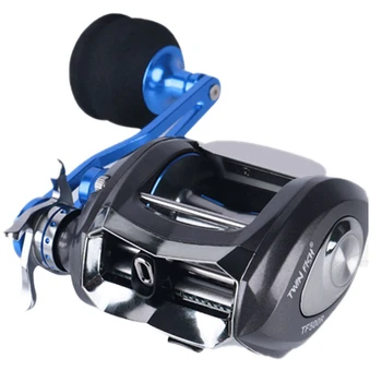 

Twin Fish Slow Shake Bait Casting Reel 12 1BB Jig Wheel Max Drag 11Kg Boat Wheel Gear Ratio 7.0:1 Fishing Reel