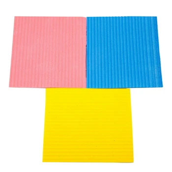 

5 Sets of Wood Pulp Cotton Rags, Kitchen Absorbent Dishwashing Sponges, Colorful Rags, Dish Towels