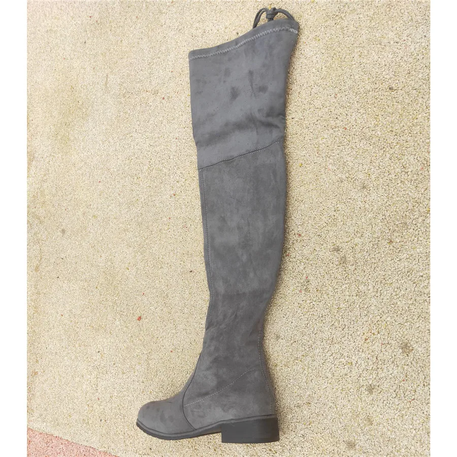 

over knee summer womens winter 2019 Autumn Woman Square Elastic Knight boots Women's shoes