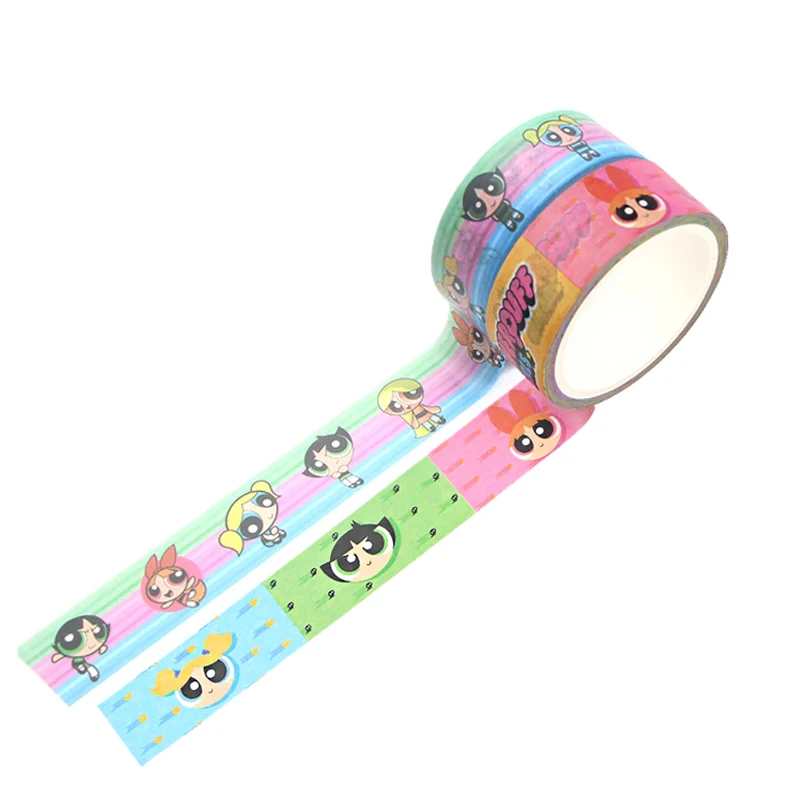 LX239-cinta decorativa de película de mujer policía, Washi Tape, cinta adhesiva creativa para Scrapbooking, suministros de papelería de oficina