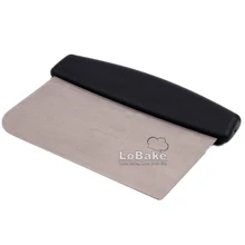 Резак для теста из нержавеющей стали с черной ручкой для овощей, капусты, ножи для тортов, скребок, резак для травы, нож, товары kicthen