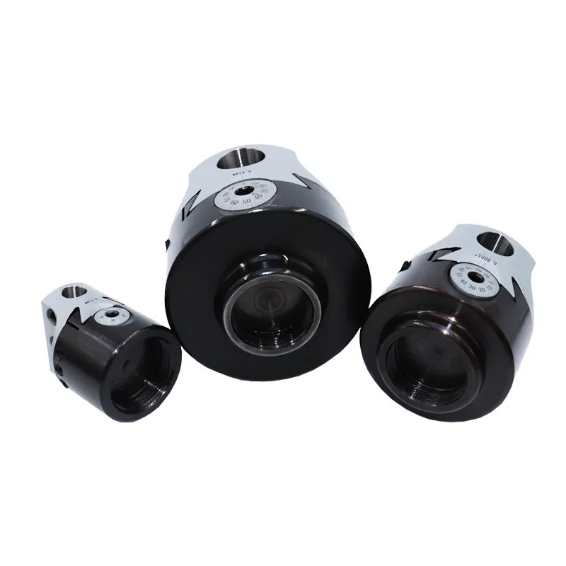 3Inch 75mm Boring Head 0.005''Lathe Milling Tool Holder Shank +3 Wrench For 3/4'' Hole Boring Cut
