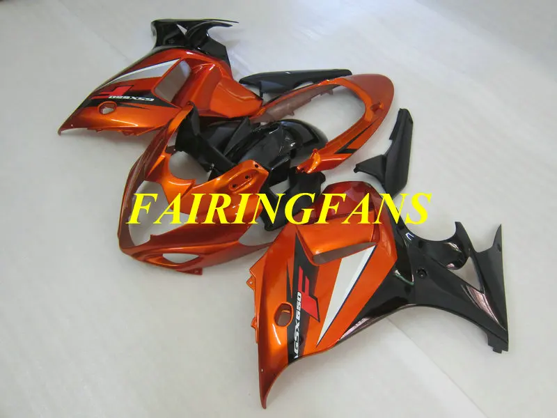 Мотоцикл обтекателя тела для SUZUKI GSX650F 08 09, 10, 11, 12, GSXF650 2008 2009 2010 красно-черные Обтекатели Кузов+ подарки SK02