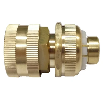 

6pcs/Set 3/4in Maxi-Flo Garden Hose Pipe Tap Connector Fittings Brass Water Quick Adaptor Watering And Irrigation