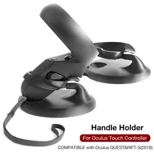 Для Oculus сенсорный контроллер кронштейн Oculus Quest Rift S VR гарнитура контроллер ручка база для хранения