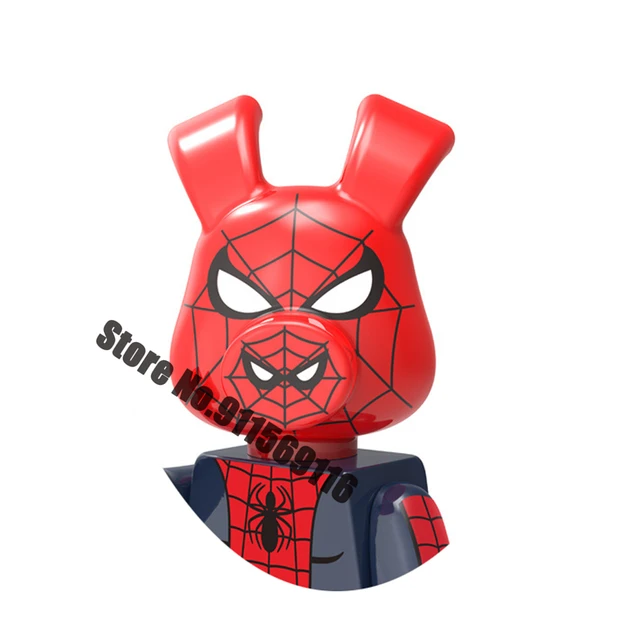 Superhero Spiderman Suit Building Blocks Bricks Mysterio Peter Parker Miles Morales Action Figures Kids Toys Christmas Gifts I-XP162
