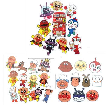 

50sheets/lot Anpanman stickers trendy Jam’s Uncle Batakosan baikinman waterproof characters decals for water bottle wholesale