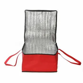 

Non Woven Fabric Heat Preservation Bag Pizza Delivery Bag For Family Outdoor Picnic Food Insulation 39 * 39 * 25cm