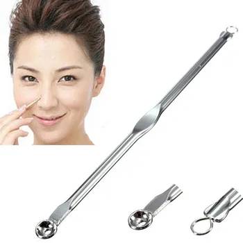 

3Styles Silver Blackhead Comedone Acne Blemish Extractor Remover Cosmetic Tool Blackhead Needles Stainless Remove Tool