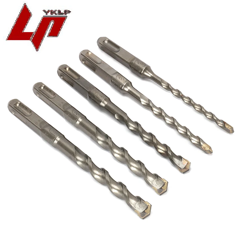 

5pcs 150mm Electric Hammer Drill Set 6/8/10/12/14mm Woodworking Drill Suitable use for drilling concrete, masonry and stone, etc
