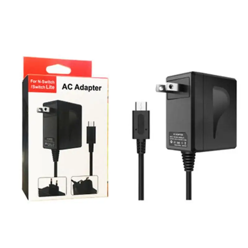 EU/US Plug AC Adapter Charger for Nintend Switch NS 1.5A 2.6A Travel Charger For Switch Charging USB Type C Power Supply